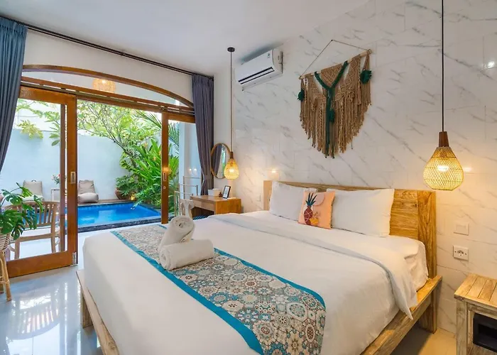 Ferienhaus Prime Location - Agatha 3 Bedroom Private Pool Canggu